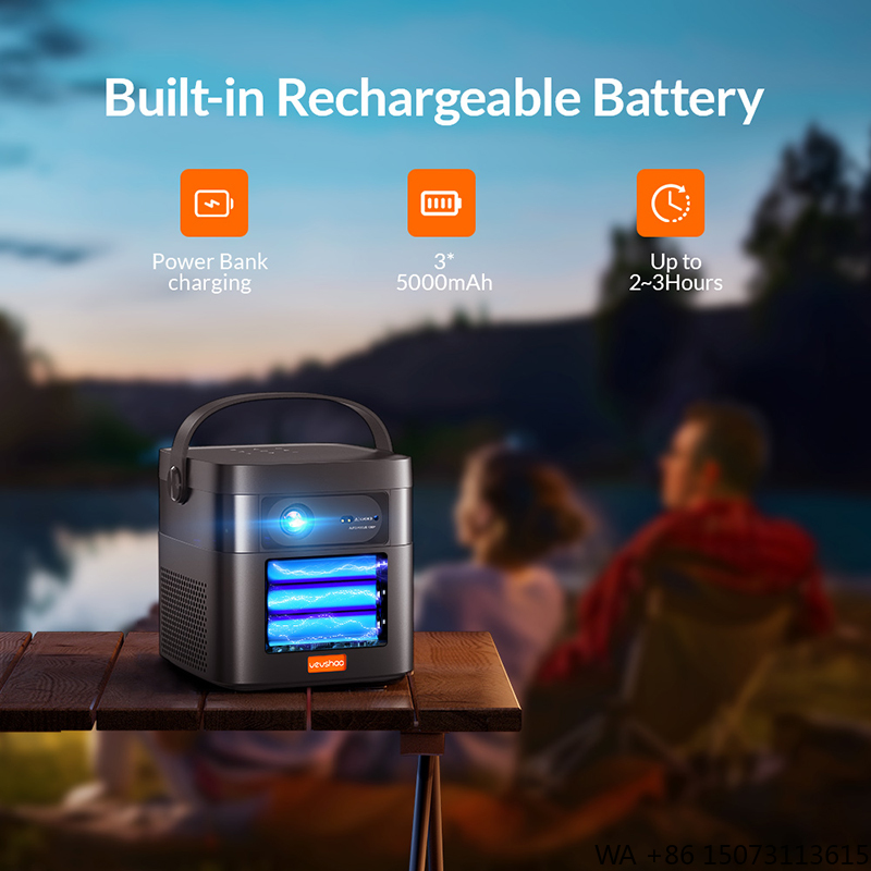 Mini Portable Projector Rechargeable Battery - Портативный мини-проектор на аккумуляторе 150000 мАч,