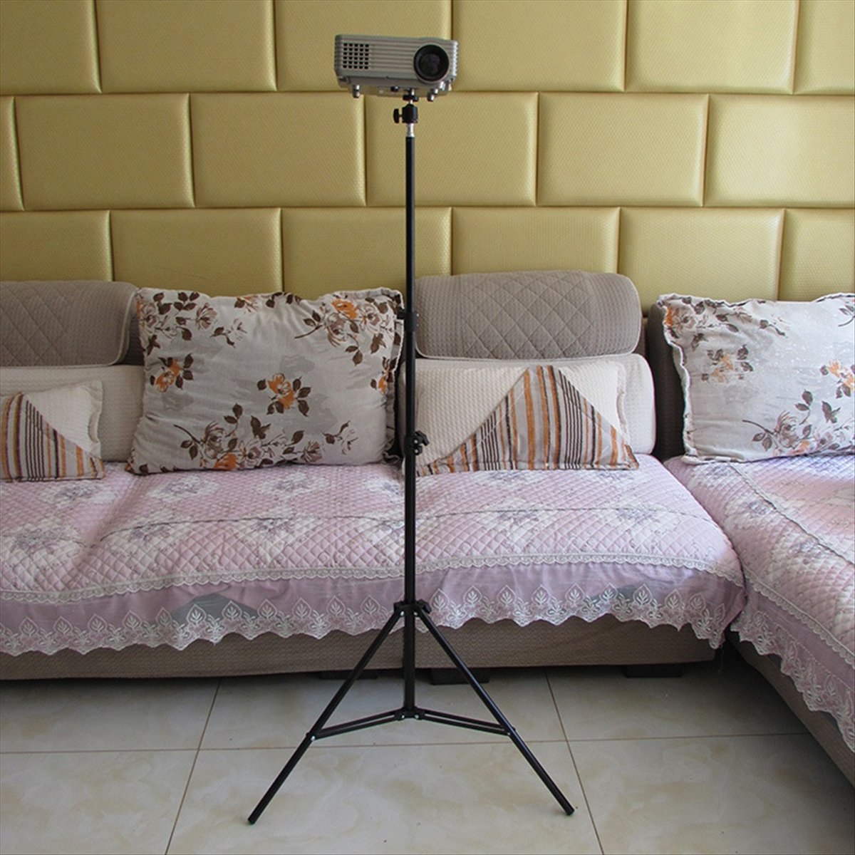 Projector Floor Stand Tripod Adjustable - Регулируемый штатив для проектора, портативный многофункциональный