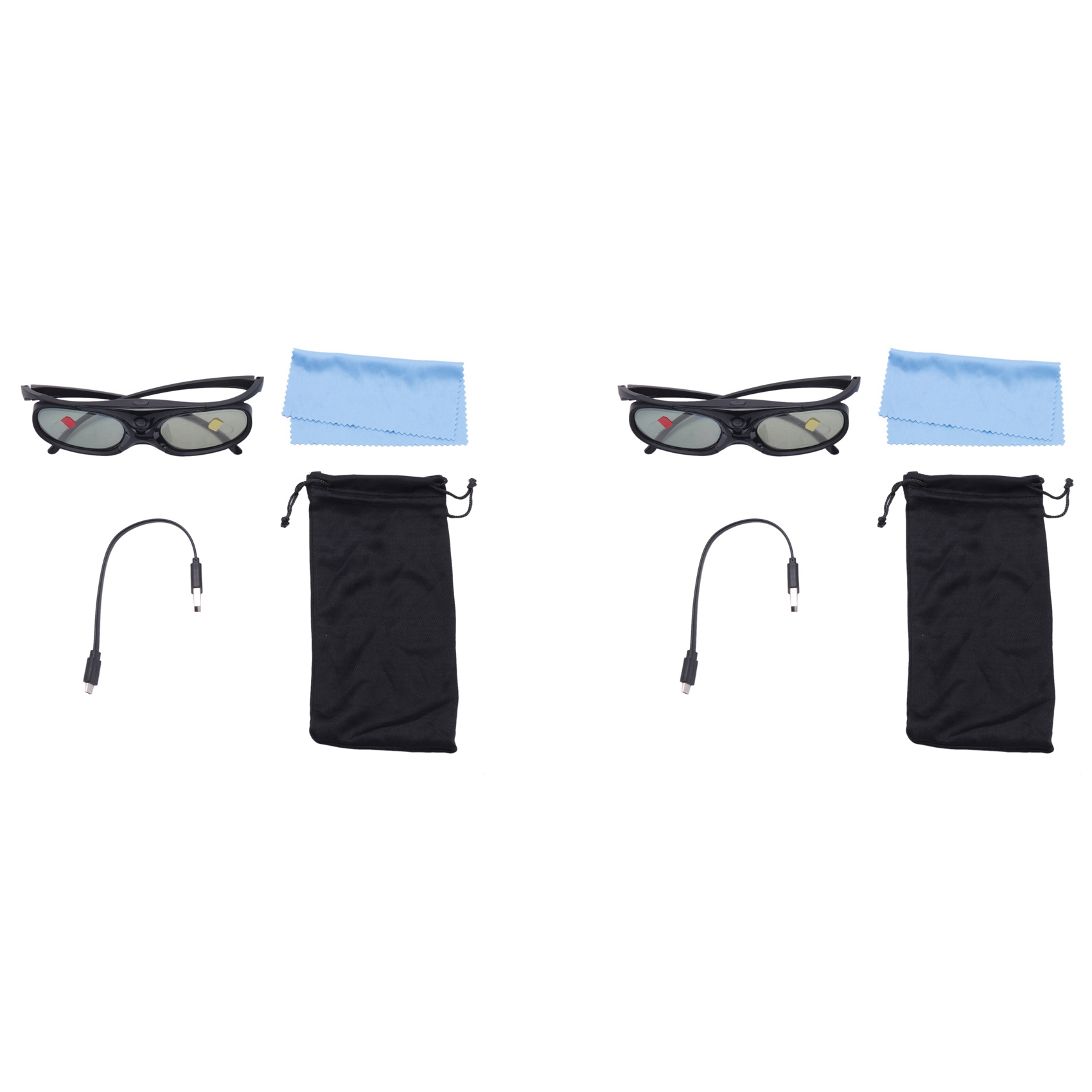 Active 3D Glasses Dlp Link Projector - 8 шт. активных 3D-очков с шторным