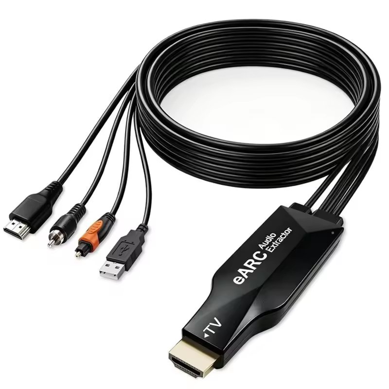 Optical Audio Hdmi Earc Extractor - Аудиоэкстрактор HDMI eARC/ARC HDMIeARC/ARC на HDMI/коаксиальный/оптический