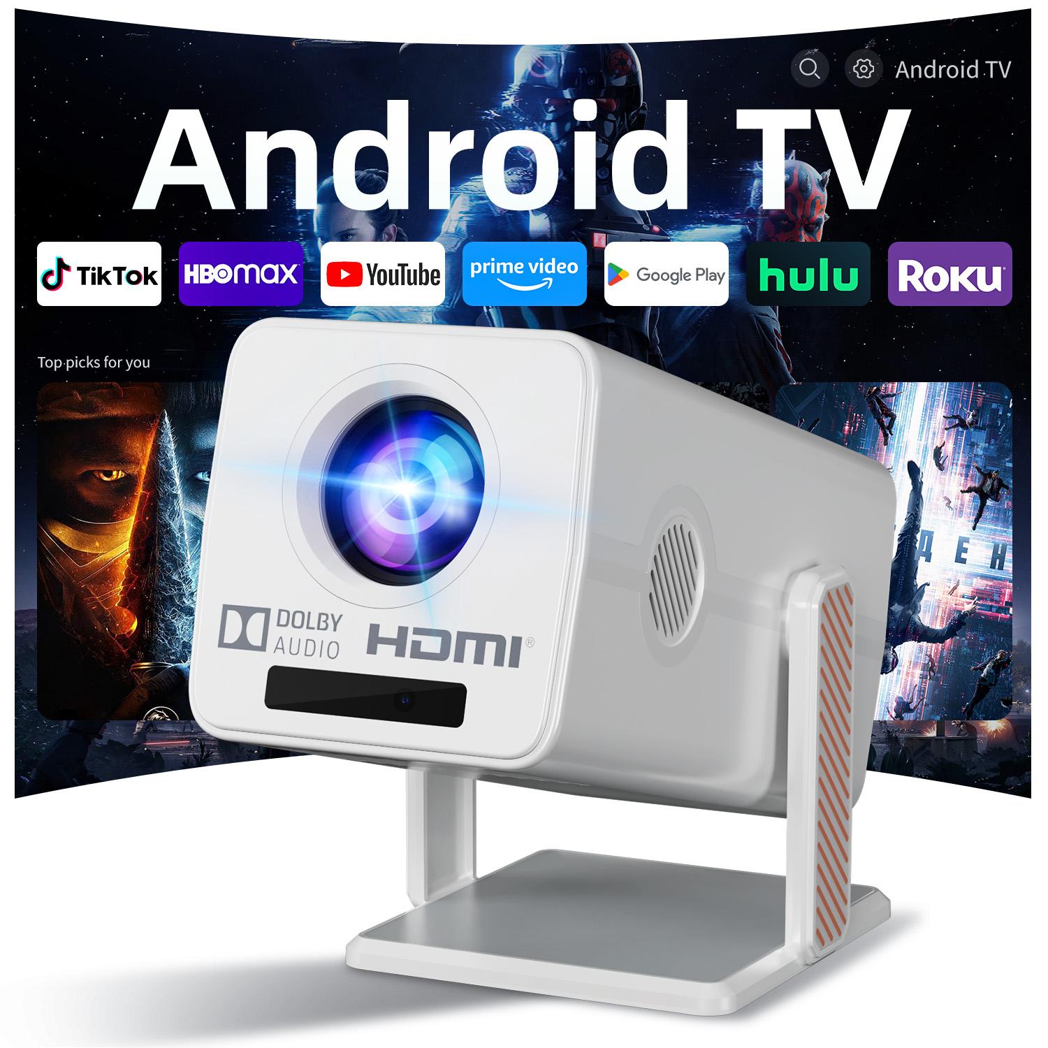 Auto Focus Keystone Correction Projector - Проектор HM103 Smart Android 13 с
