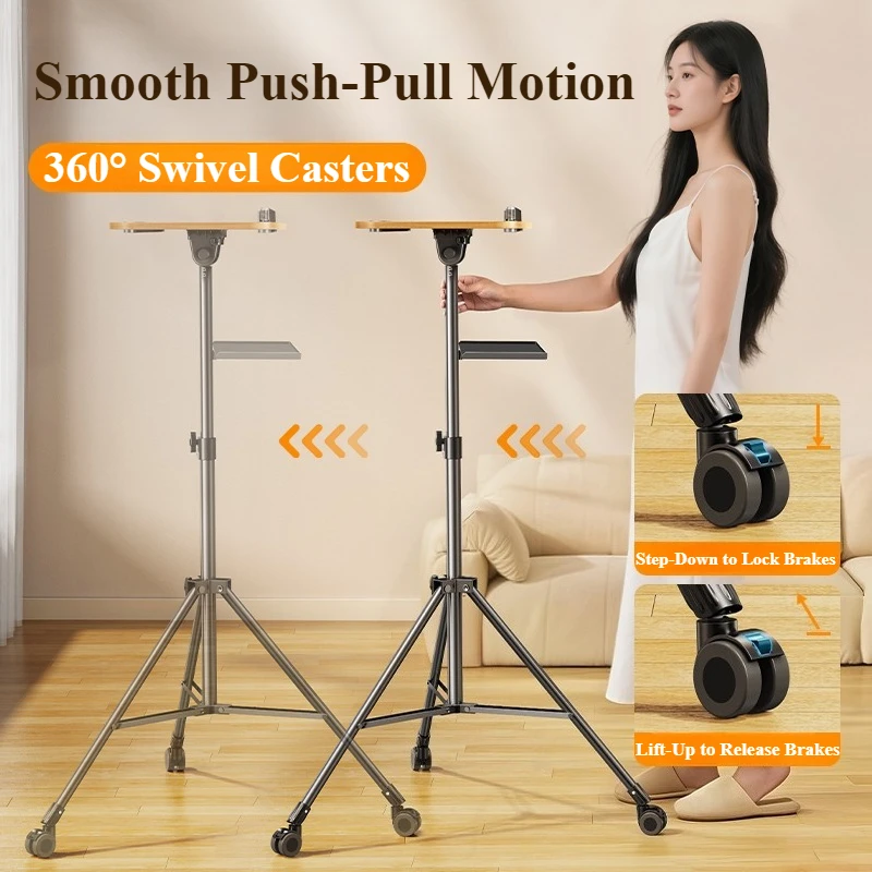 Деревянный штатив для ноутбука – обзор и цена Projector Floor Stand Tripod Adjustable