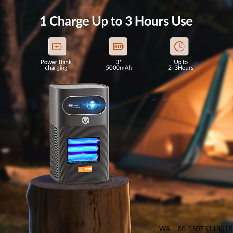 Портативный мини-проектор DLP  – обзор и цена Mini Portable Projector Rechargeable Battery