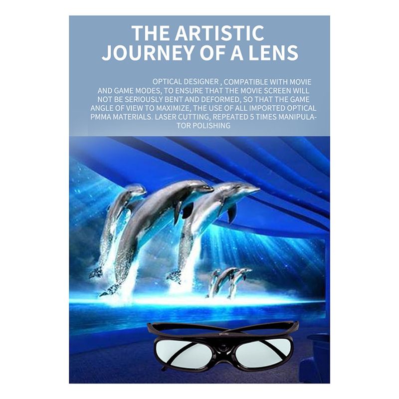 Активные 3D-очки DT51 с активн – обзор и цена Active 3D Glasses Dlp Link Projector