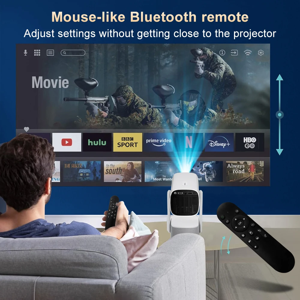 ZDSSY 4K проектор K2 Smart And – обзор и цена Auto Focus Keystone Correction Projector