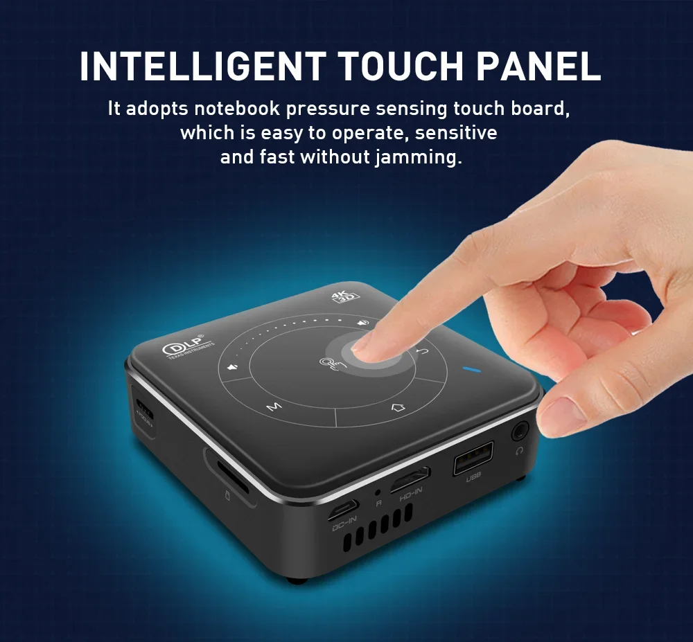 Мини 3D портативный проектор 4 – обзор и цена Mini Portable Projector Rechargeable Battery