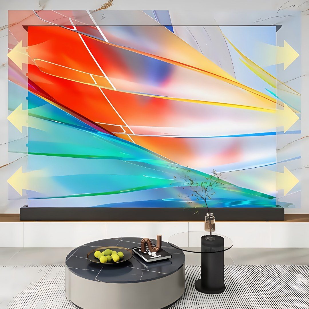 MIVISION новейший электрически – обзор и цена Alr Ambient Light Rejecting Projector Screen