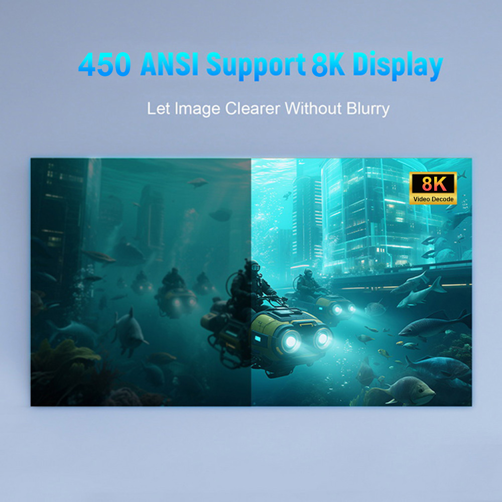 Проектор Velec 1080P FHD с 450 – обзор и цена Auto Focus Keystone Correction Projector