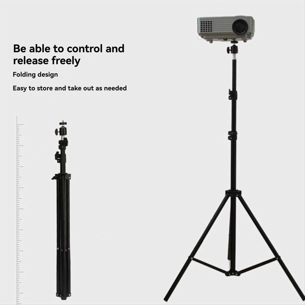 Регулируемый штатив для проект – обзор и цена Projector Floor Stand Tripod Adjustable