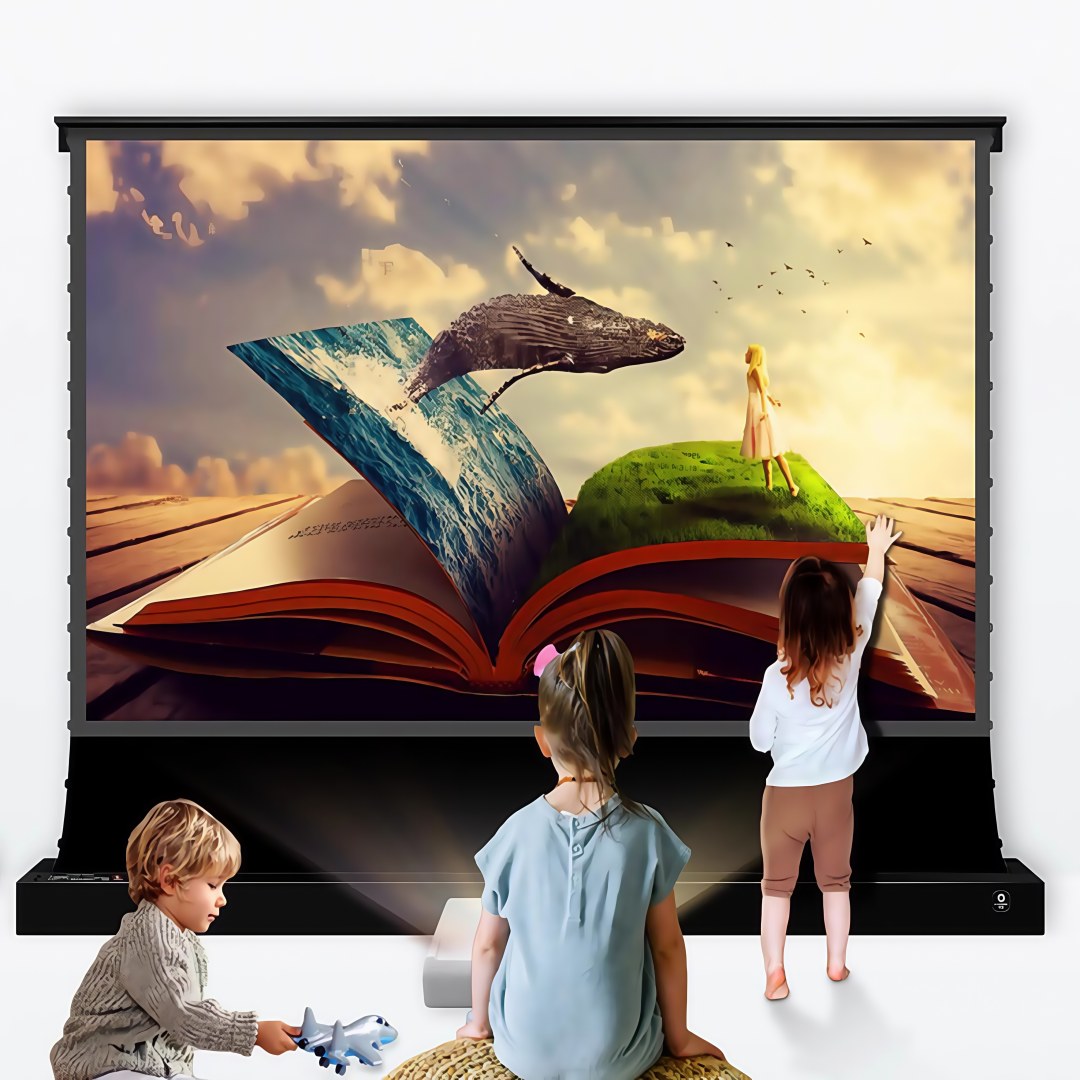 Mivision 72–150-дюймовый элект – обзор и цена Ultra Short Throw Laser Projector 4K