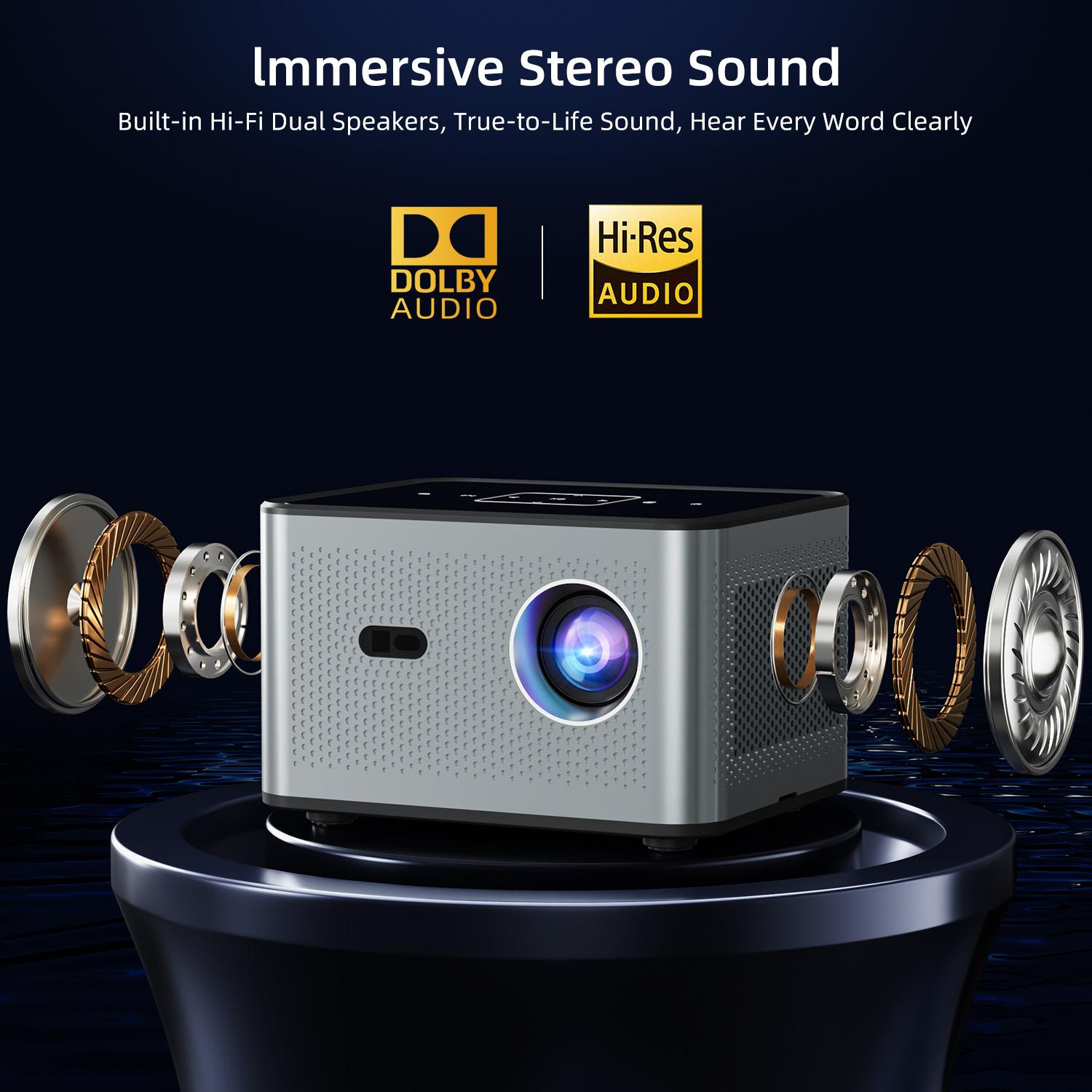 Умный проектор X3 Pro с Google – обзор и цена Auto Focus Keystone Correction Projector