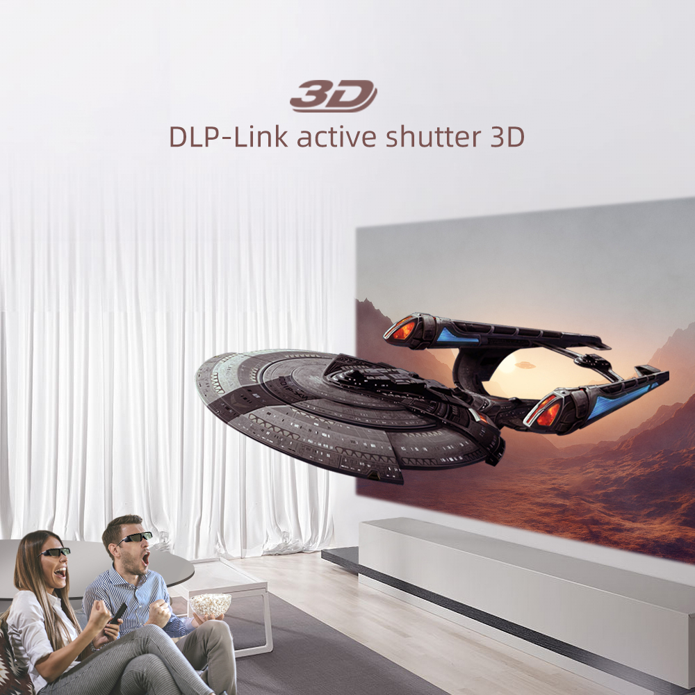 BYINTEK GL1800 DLP-Link 3D-очк – обзор и цена Active 3D Glasses Dlp Link Projector
