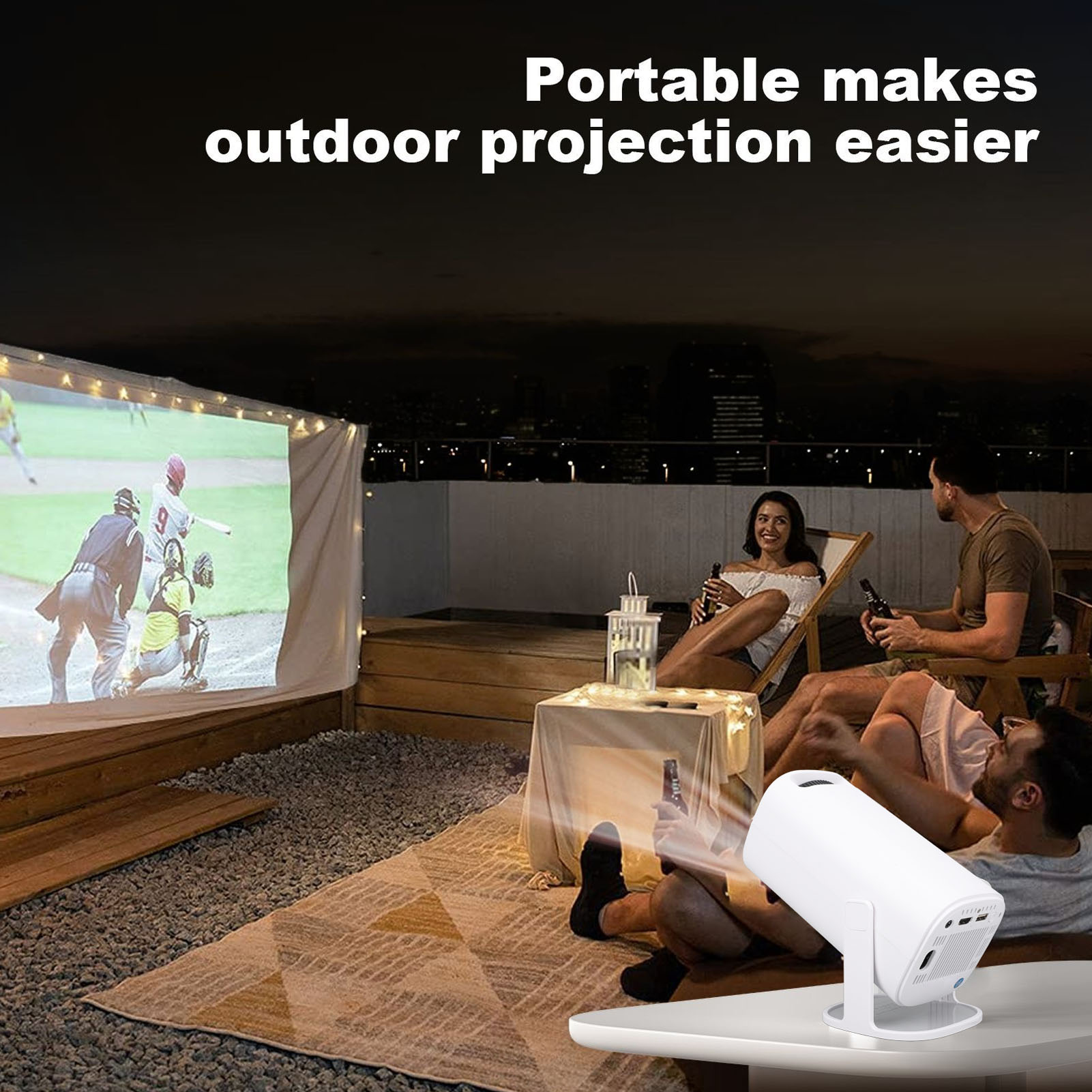 Проектор P30 1080P FHD 4K LED, – обзор и цена 4K Smart Projector Android 11 Wifi 6