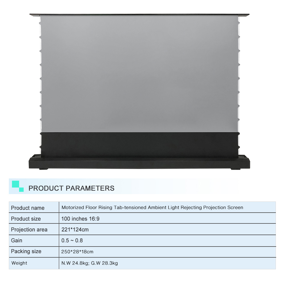 Высококачественный 120-дюймовы – обзор и цена Projector Screen 120 Inch Motorized Ambient
