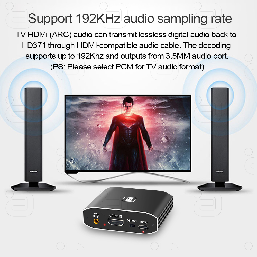 EARC Audio Extractor 192Khz DA – обзор и цена Optical Audio Hdmi Earc Extractor