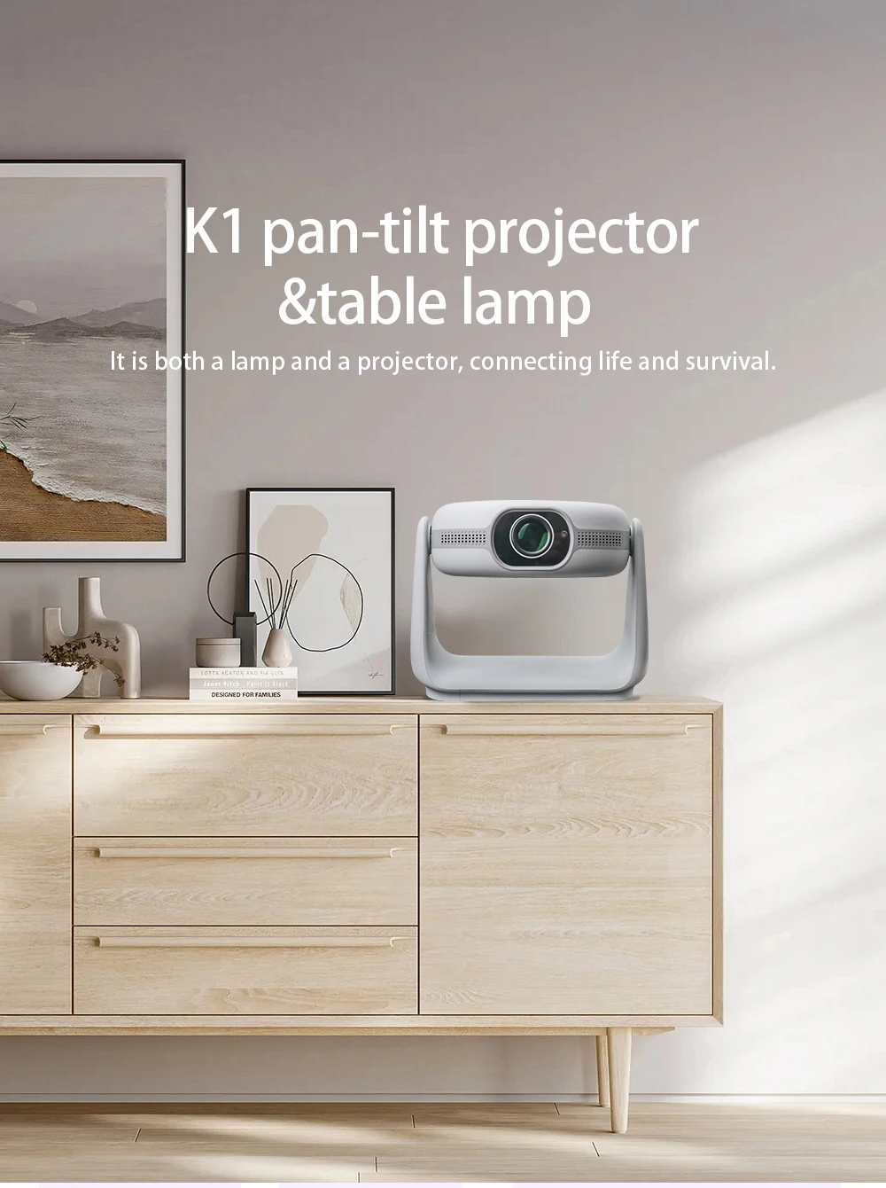 Портативный уличный смарт-прое – обзор и цена 4K Smart Projector Android 11 Wifi 6