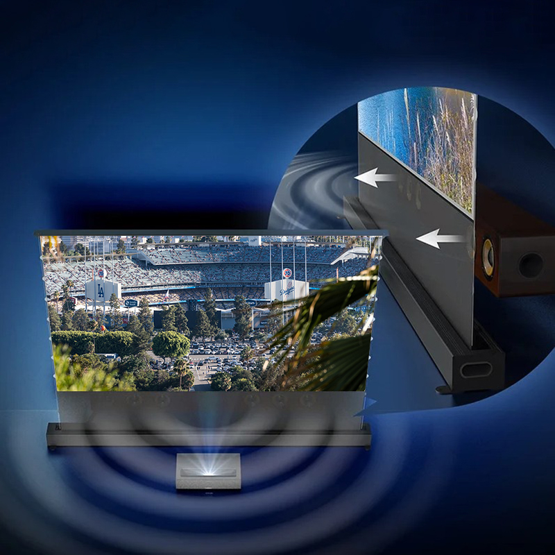 Электрический напольный проекц – обзор и цена Alr Ambient Light Rejecting Projector Screen