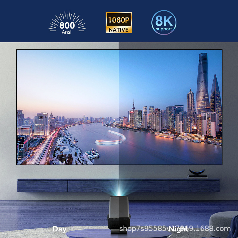 Умный проектор LGOODVIN X7AR,  – обзор и цена Auto Focus Keystone Correction Projector
