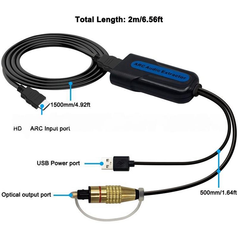 Аудиоконвертер-экстрактор FEDI – обзор и цена Optical Audio Hdmi Earc Extractor