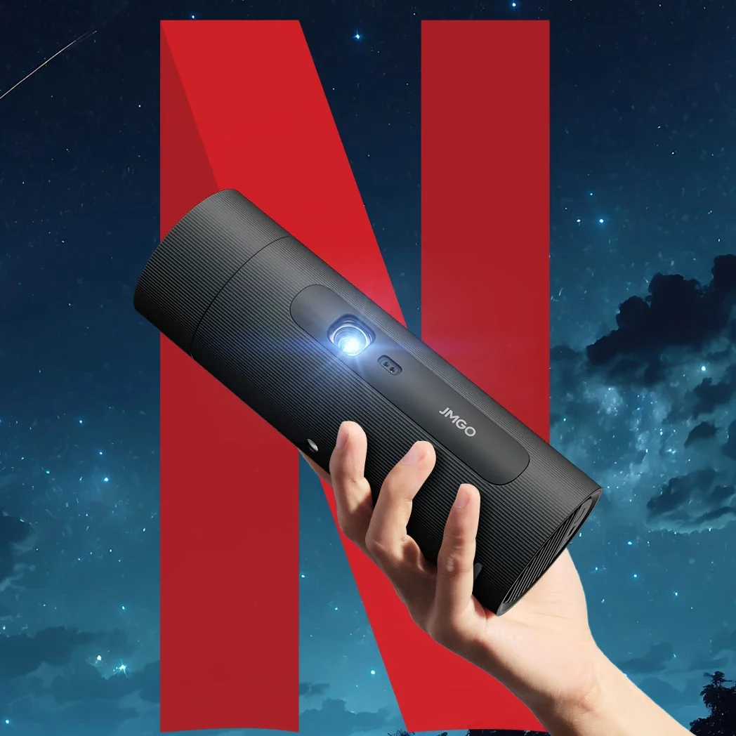 Горячие тенденции JMGO Picofli – обзор и цена Mini Portable Projector Rechargeable Battery