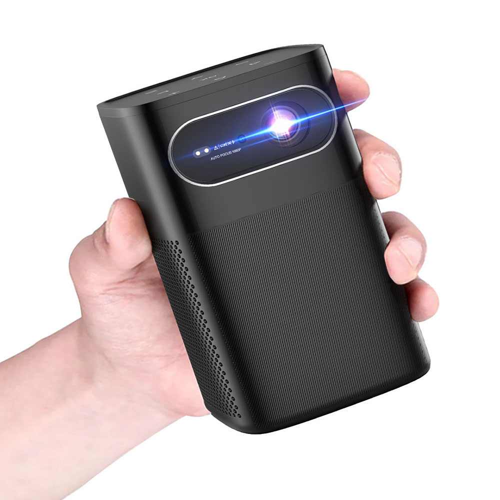 Поддержка 4K, встроенный динам – обзор и цена Mini Portable Projector Rechargeable Battery