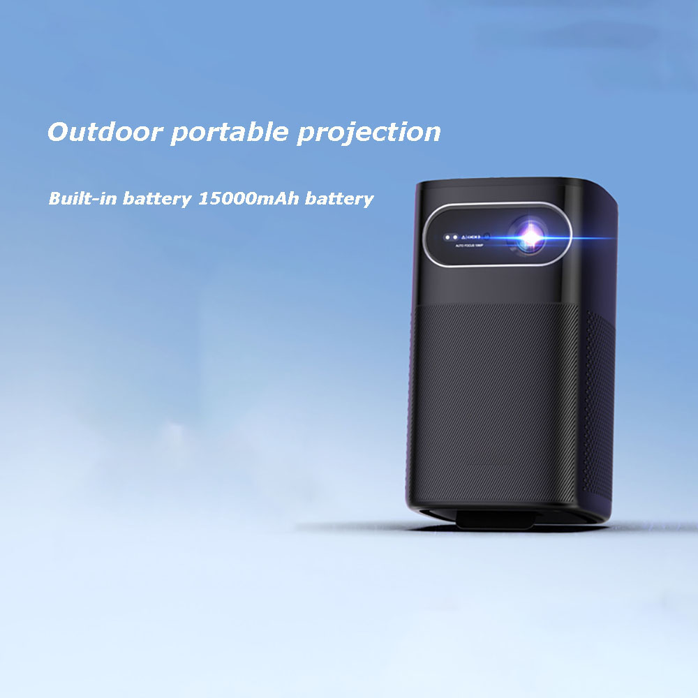 Поддержка 4K, встроенный динам – обзор и цена Mini Portable Projector Rechargeable Battery