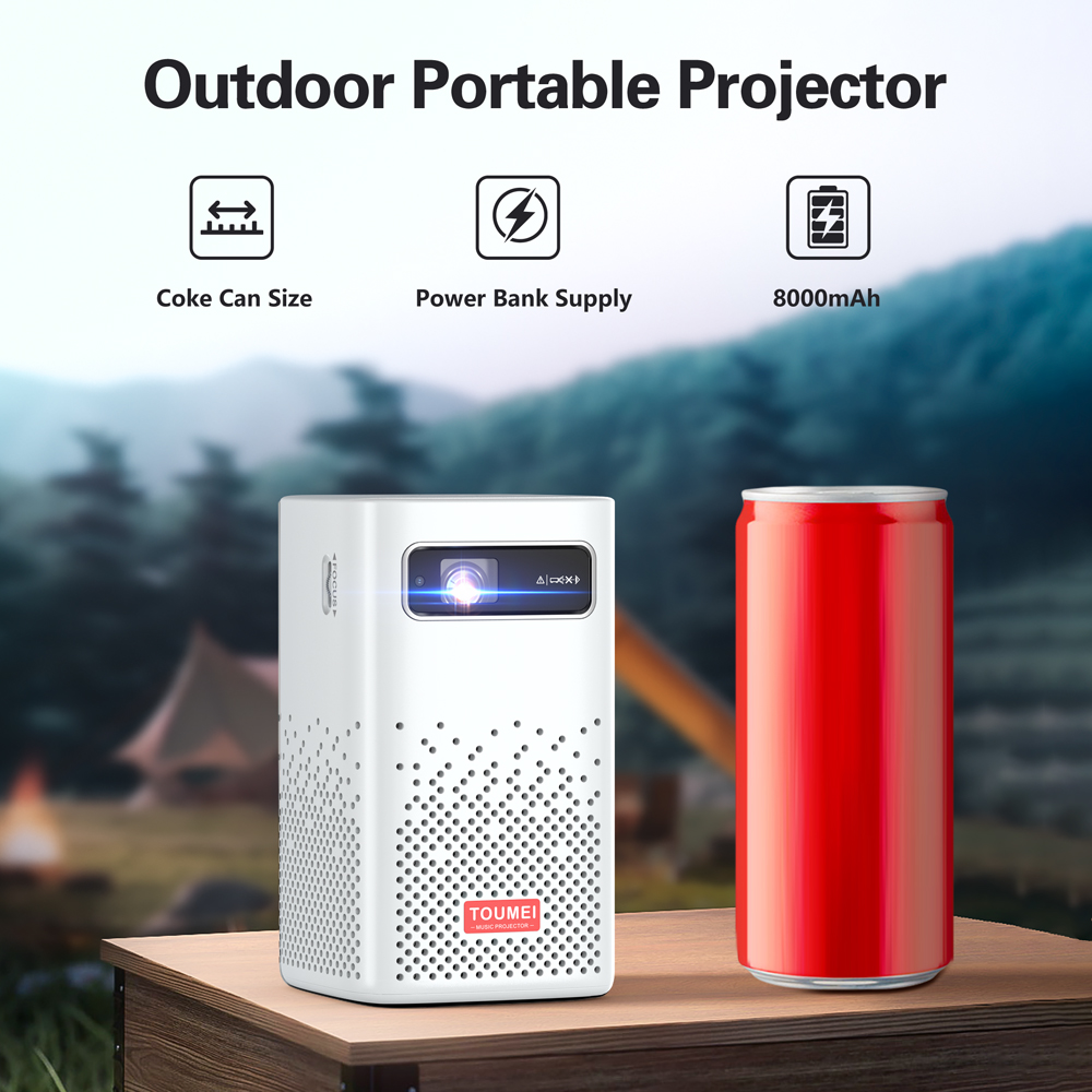 Оптовая закупка перезаряжаемог – обзор и цена Mini Portable Projector Rechargeable Battery