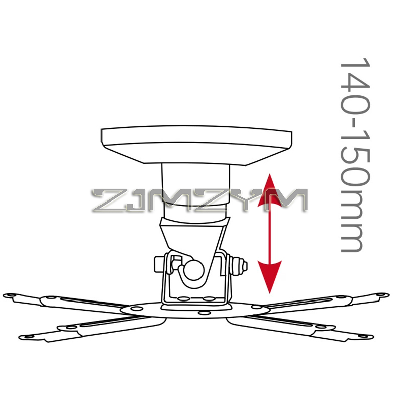 Кронштейн для проектора Потоло – обзор и цена Projector Ceiling Mount Bracket Universal