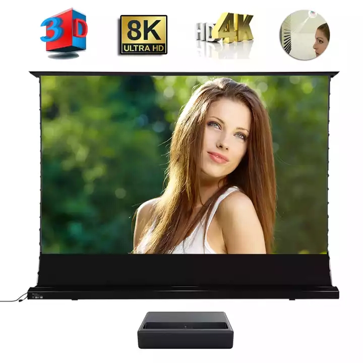 XJK оптовая продажа моторизова – обзор и цена Ultra Short Throw Laser Projector 4K