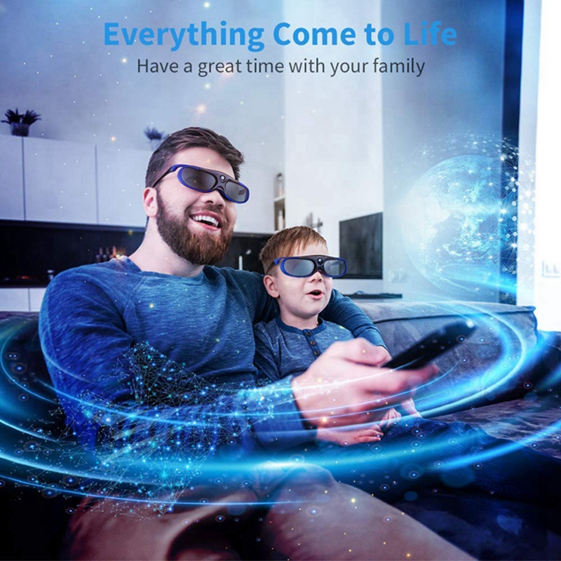 2 шт. очки с активным затвором – обзор и цена Active 3D Glasses Dlp Link Projector