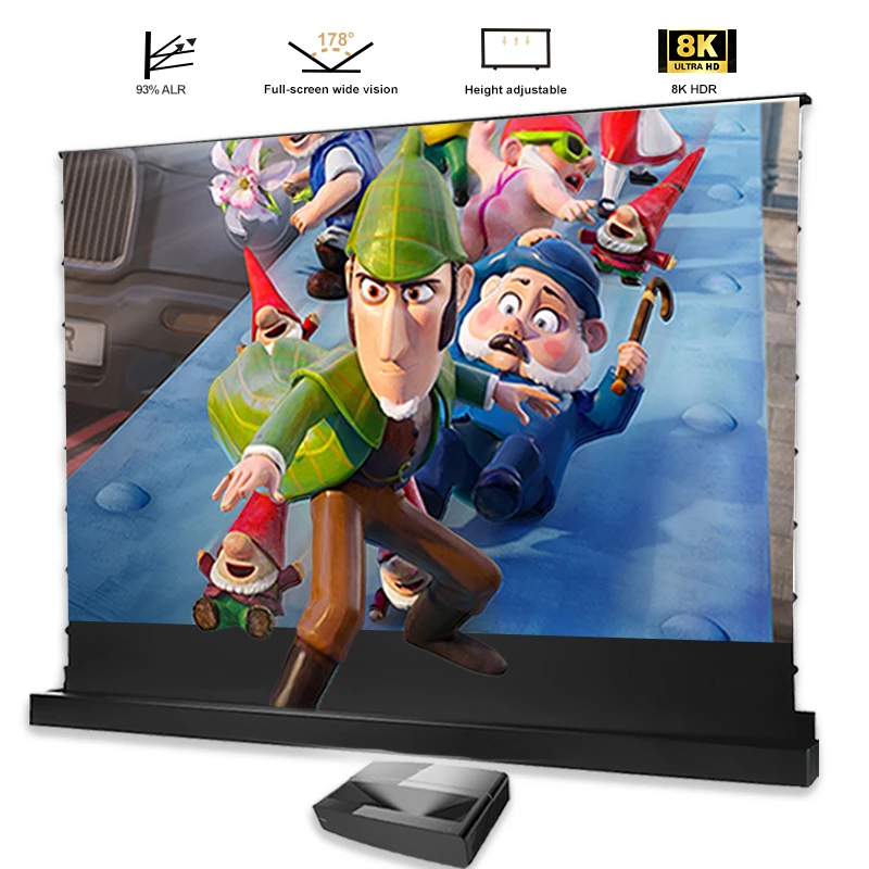 Моторизованный напольный проек – обзор и цена Projector Screen 120 Inch Motorized Ambient