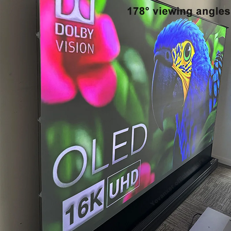 Моторизованный напольный проек – обзор и цена Projector Screen 120 Inch Motorized Ambient