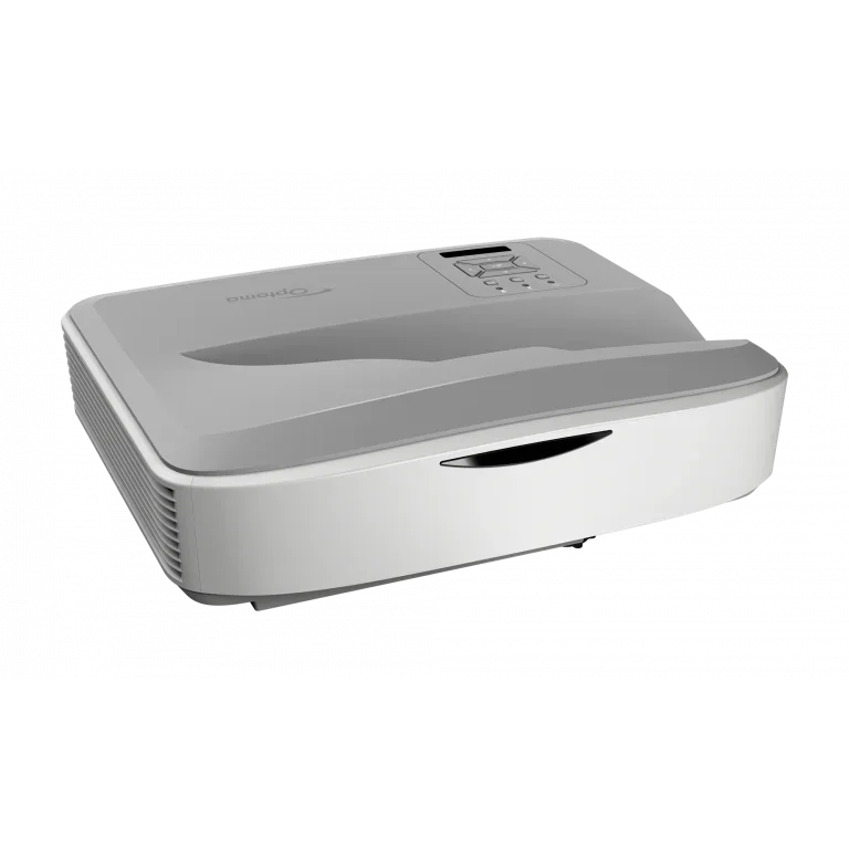 Лазерный проектор Optoma с уль – обзор и цена Ultra Short Throw Laser Projector 4K