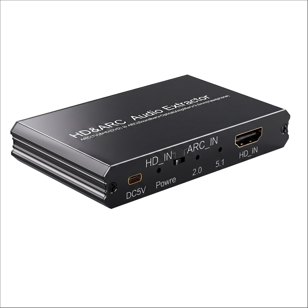Аудиоэкстрактор-декодер ARC 4K – обзор и цена Optical Audio Hdmi Earc Extractor