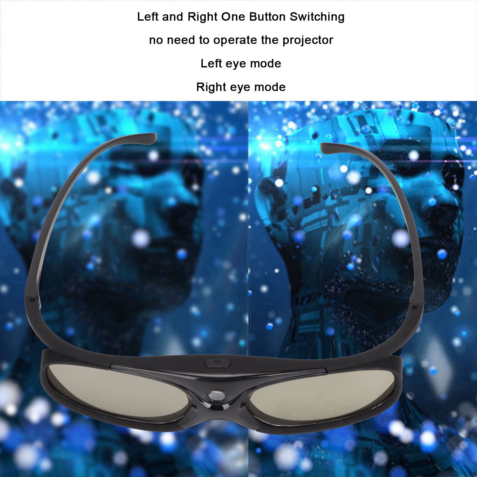 144 Гц 3D-очки с активным затв – обзор и цена Active 3D Glasses Dlp Link Projector