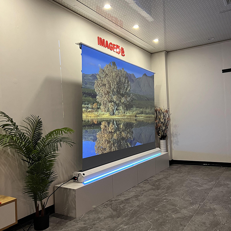 VisualMr Электрический напольн – обзор и цена Alr Ambient Light Rejecting Projector Screen