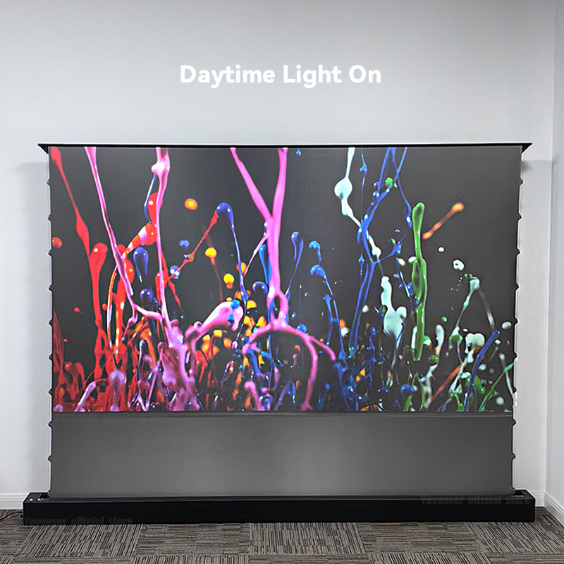 Моторизованный напольный проек – обзор и цена Projector Screen 120 Inch Motorized Ambient