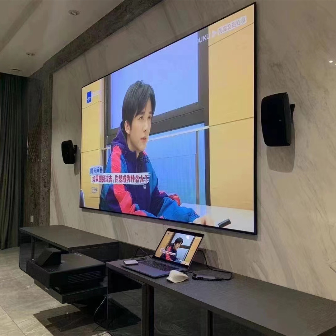 Ультракороткий проектор направ – обзор и цена Alr Ambient Light Rejecting Projector Screen