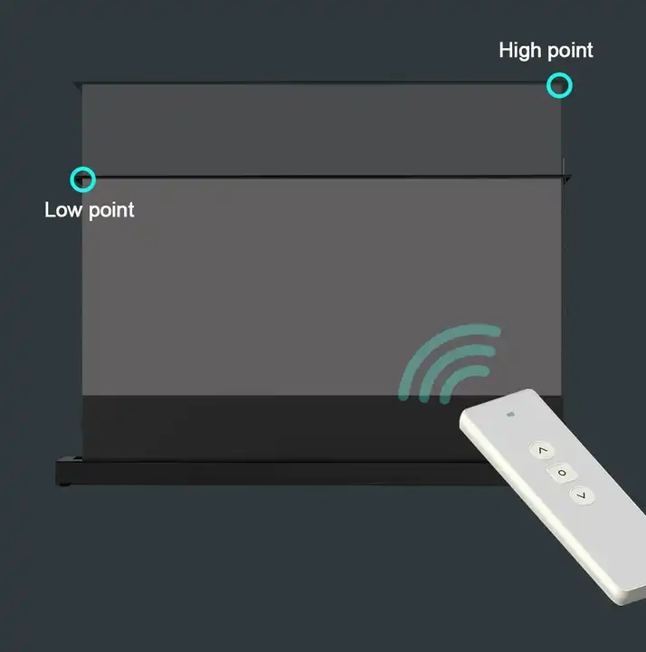 120-дюймовый лазерный ультрако – обзор и цена Projector Screen 120 Inch Motorized Ambient
