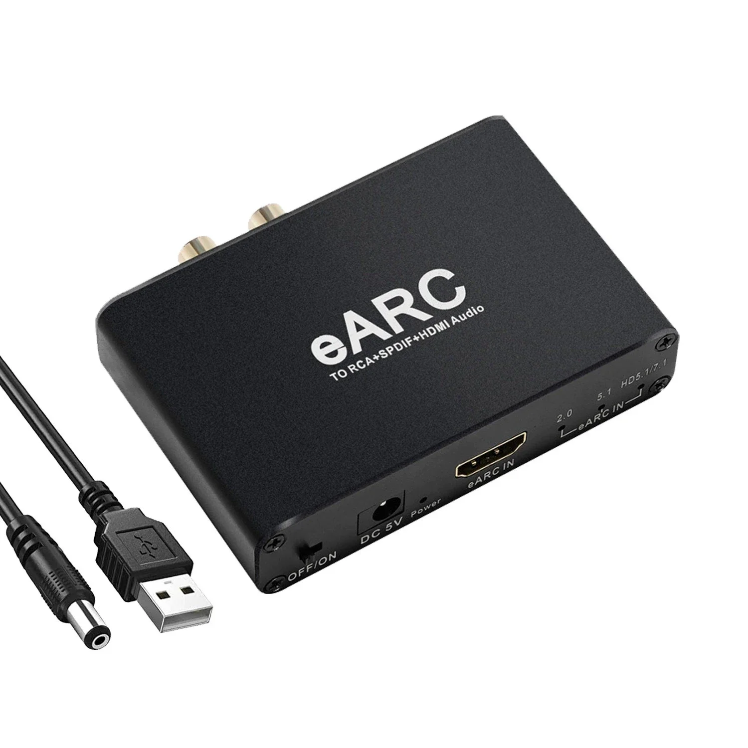 Аудиоконвертер 192 кГц HDTV EA – обзор и цена Optical Audio Hdmi Earc Extractor