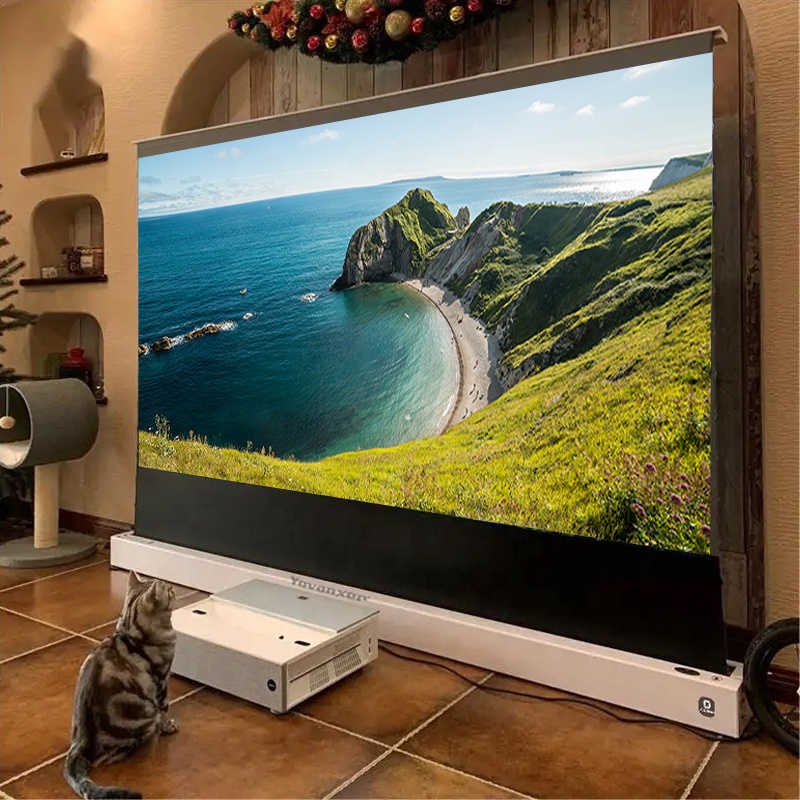 120-дюймовый моторизованный эк – обзор и цена Alr Ambient Light Rejecting Projector Screen