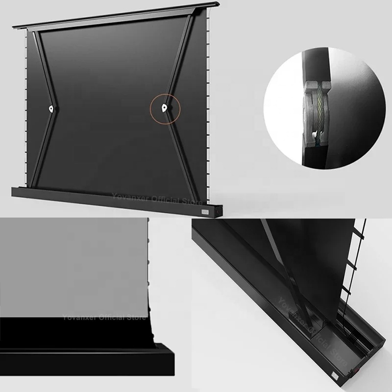 120-дюймовый моторизованный эк – обзор и цена Alr Ambient Light Rejecting Projector Screen
