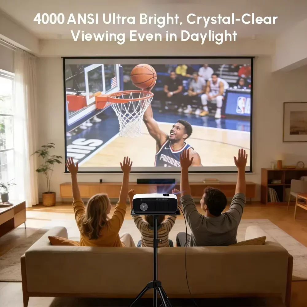 Новый проектор A9S 4K 4000ANSI – обзор и цена Auto Focus Keystone Correction Projector